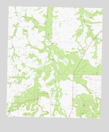 Rocker B Ranch, TX USGS Topographic Map