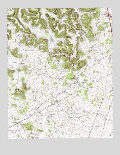 Rockfield, KY USGS Topographic Map