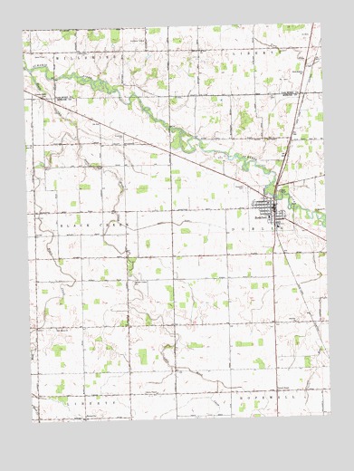 Rockford, OH USGS Topographic Map