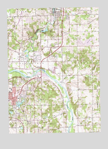 Rockford, MI USGS Topographic Map