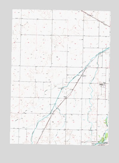 Rockford, ID USGS Topographic Map