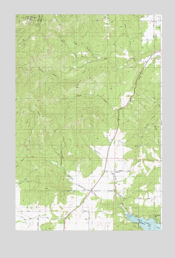 Rockford Bay, ID USGS Topographic Map