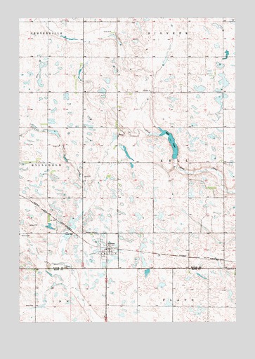 Rockham, SD USGS Topographic Map