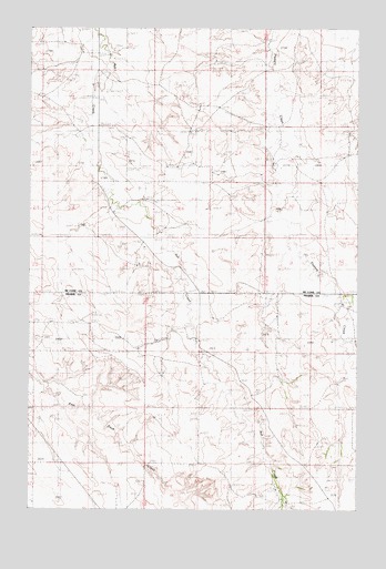 Big Sheep Mountain NW, MT USGS Topographic Map