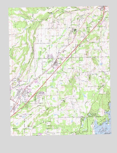 Rocklin, CA USGS Topographic Map