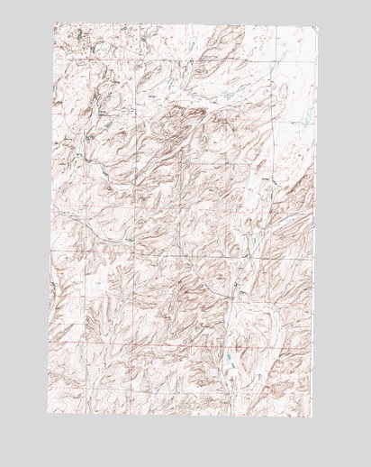 Rocklyn SE, WA USGS Topographic Map