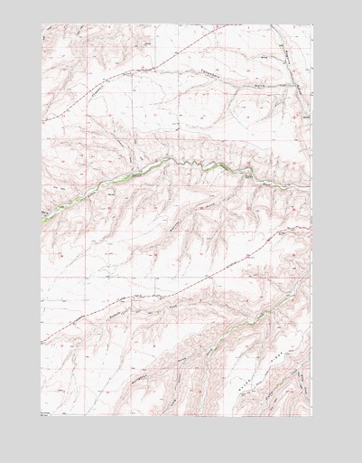 Rockpile Creek, WA USGS Topographic Map
