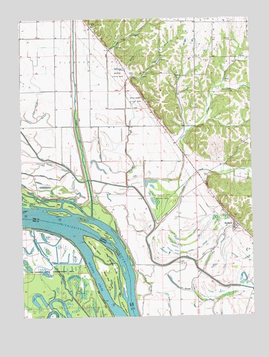 Rockport, IL USGS Topographic Map