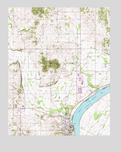 Rockport, IN USGS Topographic Map