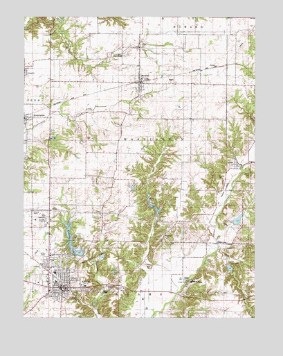 Rockville, IN USGS Topographic Map
