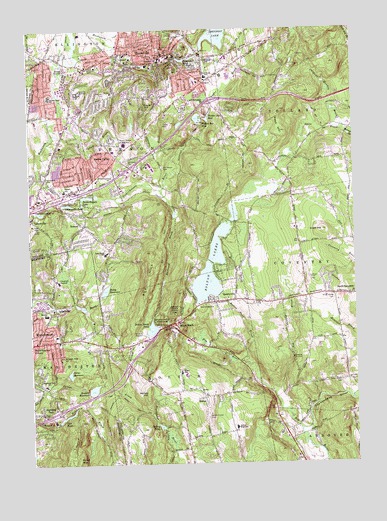 Rockville, CT USGS Topographic Map