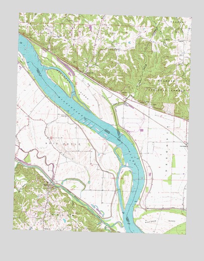 Rockwood, IL USGS Topographic Map