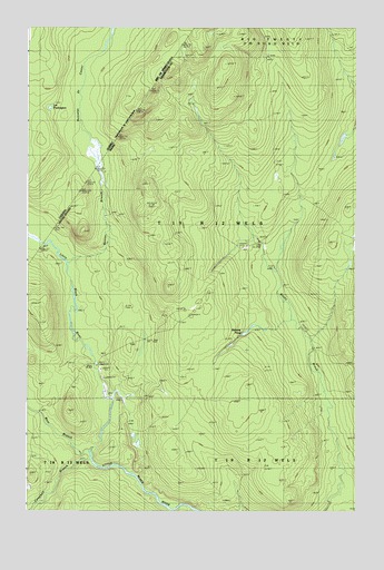 Rocky Brook, ME USGS Topographic Map
