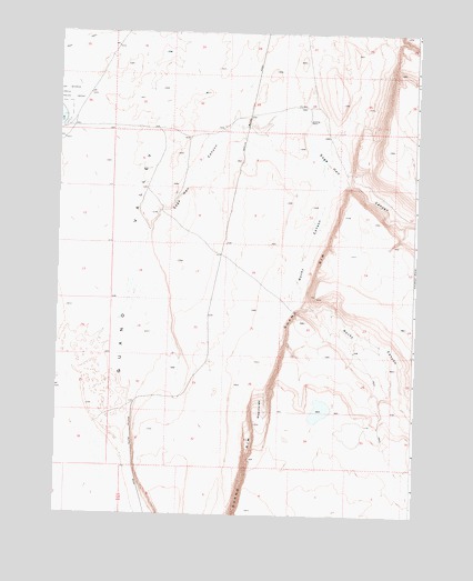Rocky Canyon, OR USGS Topographic Map