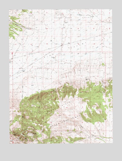 Rocky Hills, NV USGS Topographic Map