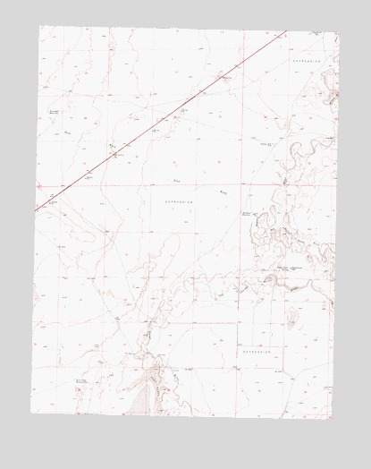 Rocky Knoll, UT USGS Topographic Map