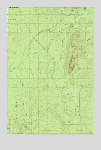 Rocky Mountain, ME USGS Topographic Map