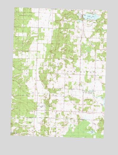 Big Spring, WI USGS Topographic Map