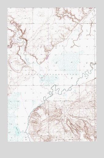 Rocky Point, MT USGS Topographic Map