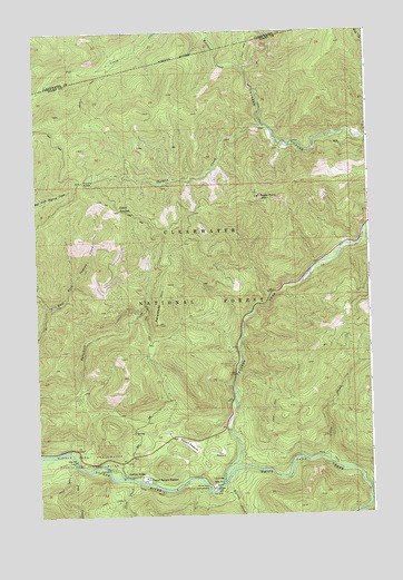 Rocky Point, ID USGS Topographic Map