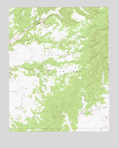 Rocky Ridge NE, AZ USGS Topographic Map
