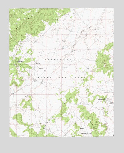 Rocky Ridge SE, AZ USGS Topographic Map