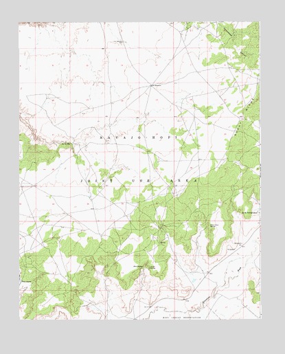Rocky Ridge SW, AZ USGS Topographic Map