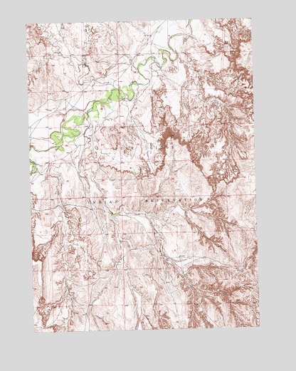 Rockyford SW, SD USGS Topographic Map