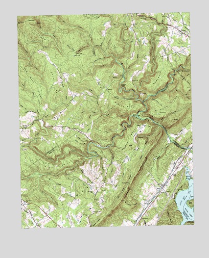 Roddy, TN USGS Topographic Map