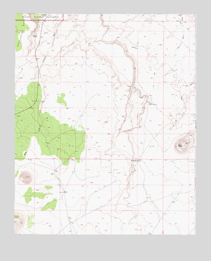 Roden Crater, AZ USGS Topographic Map