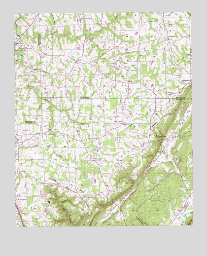 Rodentown, AL USGS Topographic Map