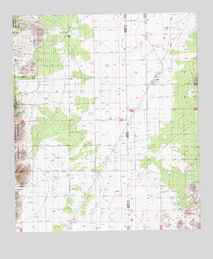 Rodeo, NM USGS Topographic Map