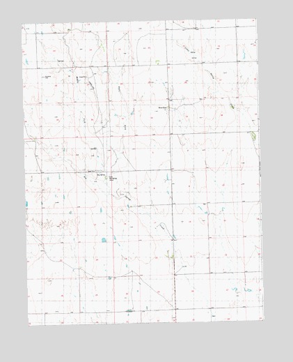 Big Spring, CO USGS Topographic Map