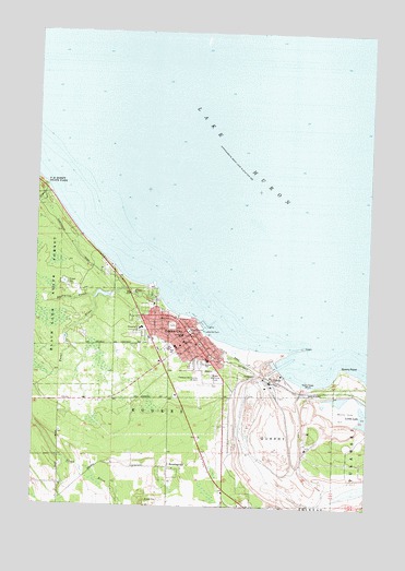 Rogers City, MI USGS Topographic Map