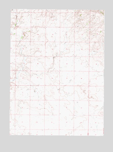 Rogers Creek, WY USGS Topographic Map