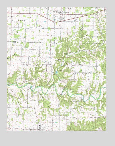 Rogersville, MO USGS Topographic Map