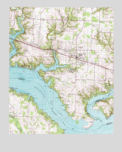 Rogersville, AL USGS Topographic Map