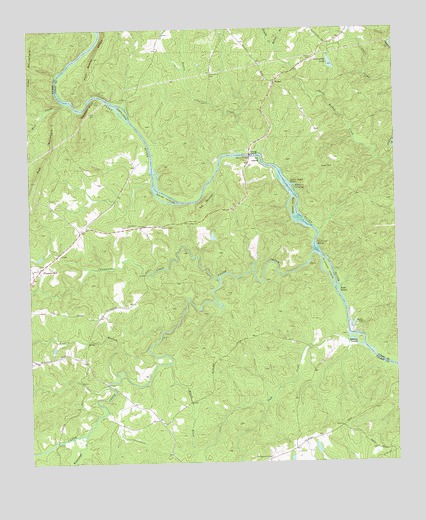 Roland, GA USGS Topographic Map
