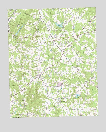 Rolesville, NC USGS Topographic Map