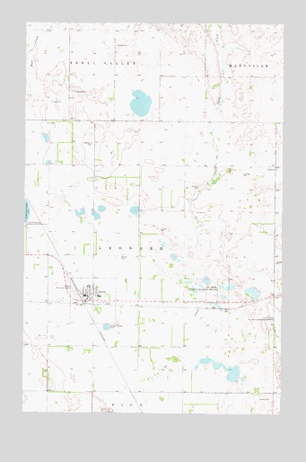 Rolette, ND USGS Topographic Map