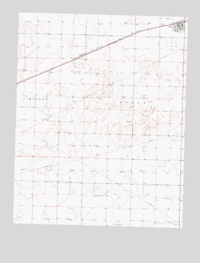 Rolla, KS USGS Topographic Map