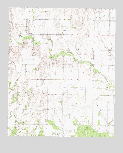 Rolla, TX USGS Topographic Map