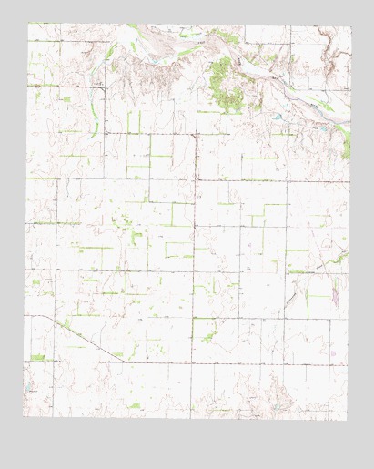 Rolla NE, TX USGS Topographic Map