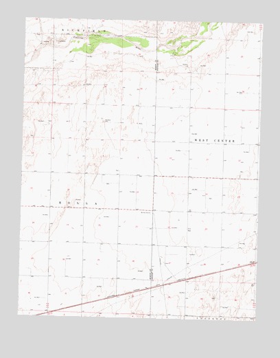 Rolla NE, KS USGS Topographic Map