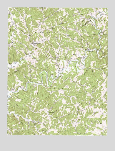 Romance, WV USGS Topographic Map