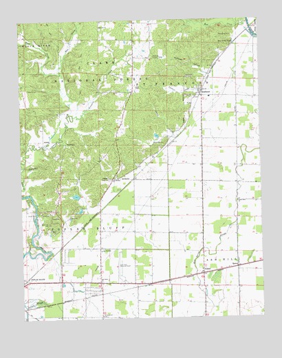 Rombauer, MO USGS Topographic Map