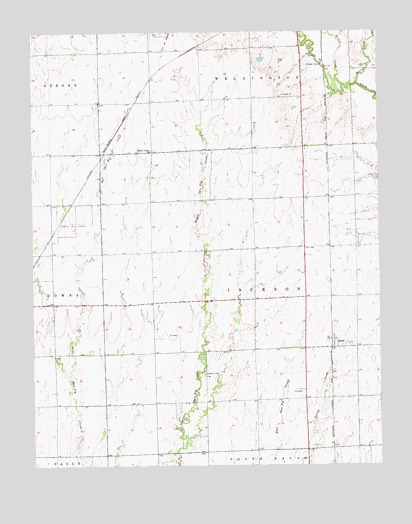 Rome, KS USGS Topographic Map