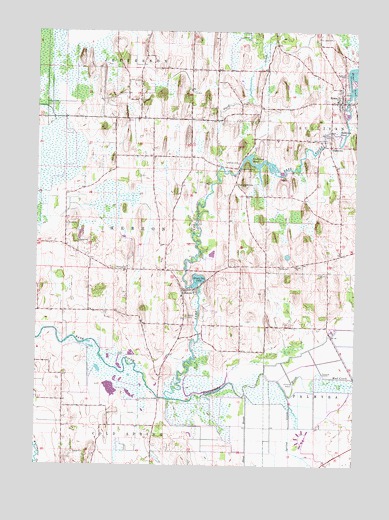 Rome, WI USGS Topographic Map