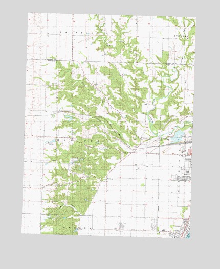 Rome, IL USGS Topographic Map