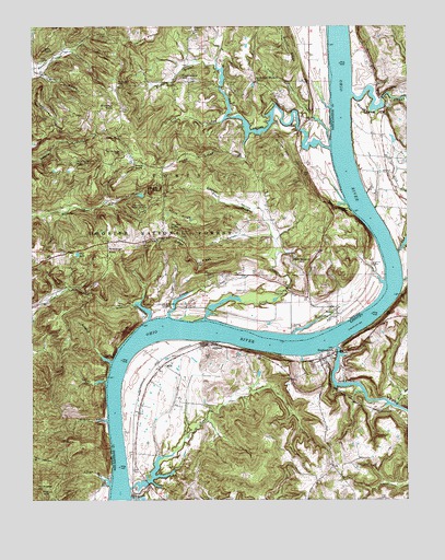 Rome, IN USGS Topographic Map